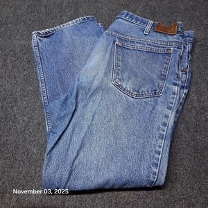 Vintage JC Penney Plain Pockets‎ Relaxed Straight Blue Jeans Size 38x30